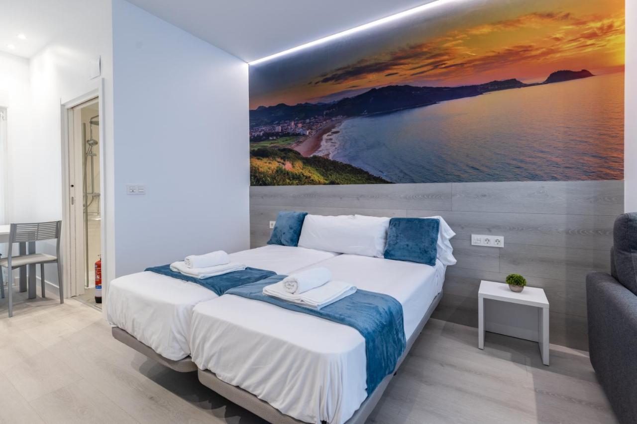 Santa Marina Apartamentuak Zarautz Bagian luar foto