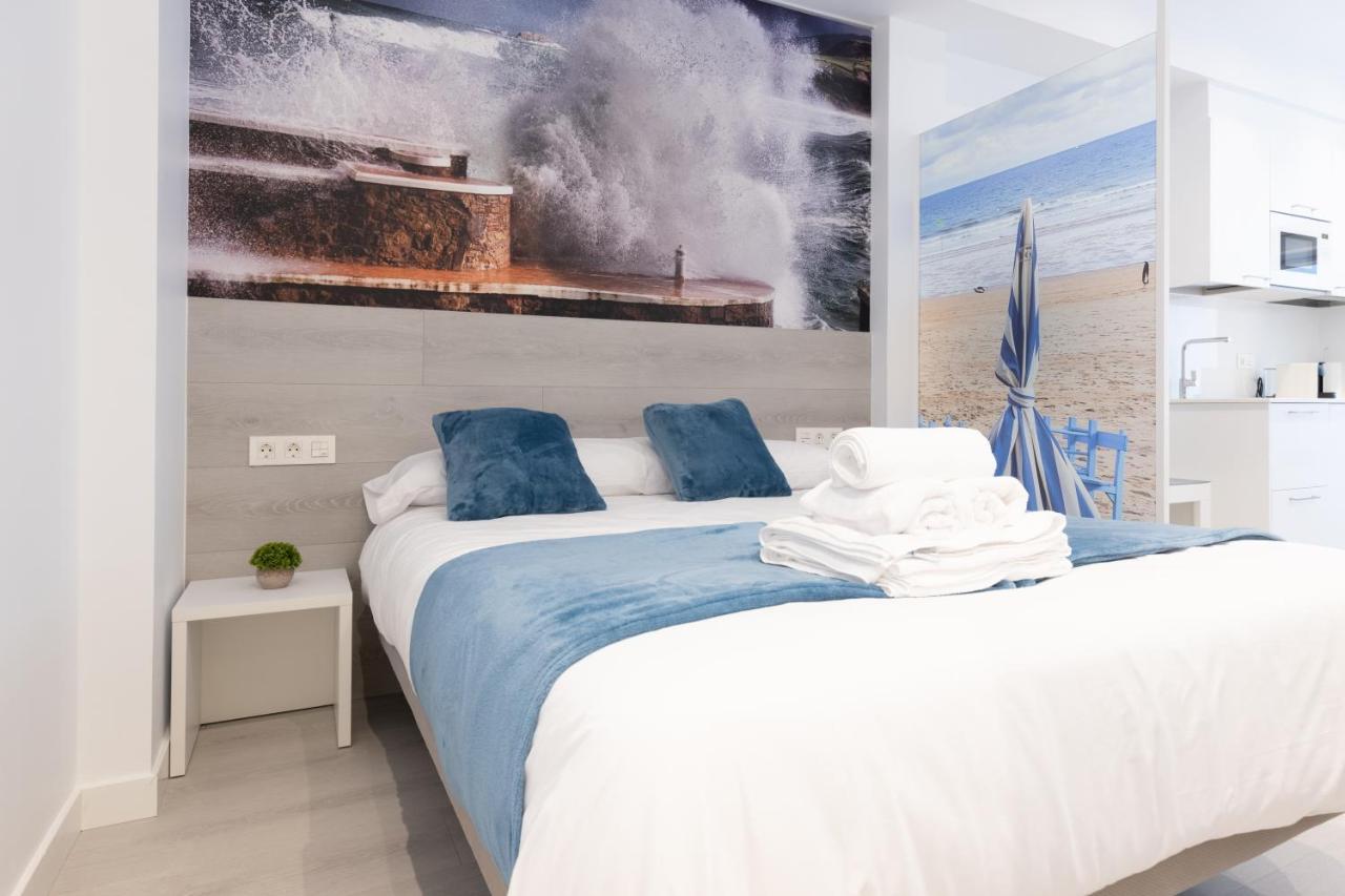 Santa Marina Apartamentuak Zarautz Bagian luar foto
