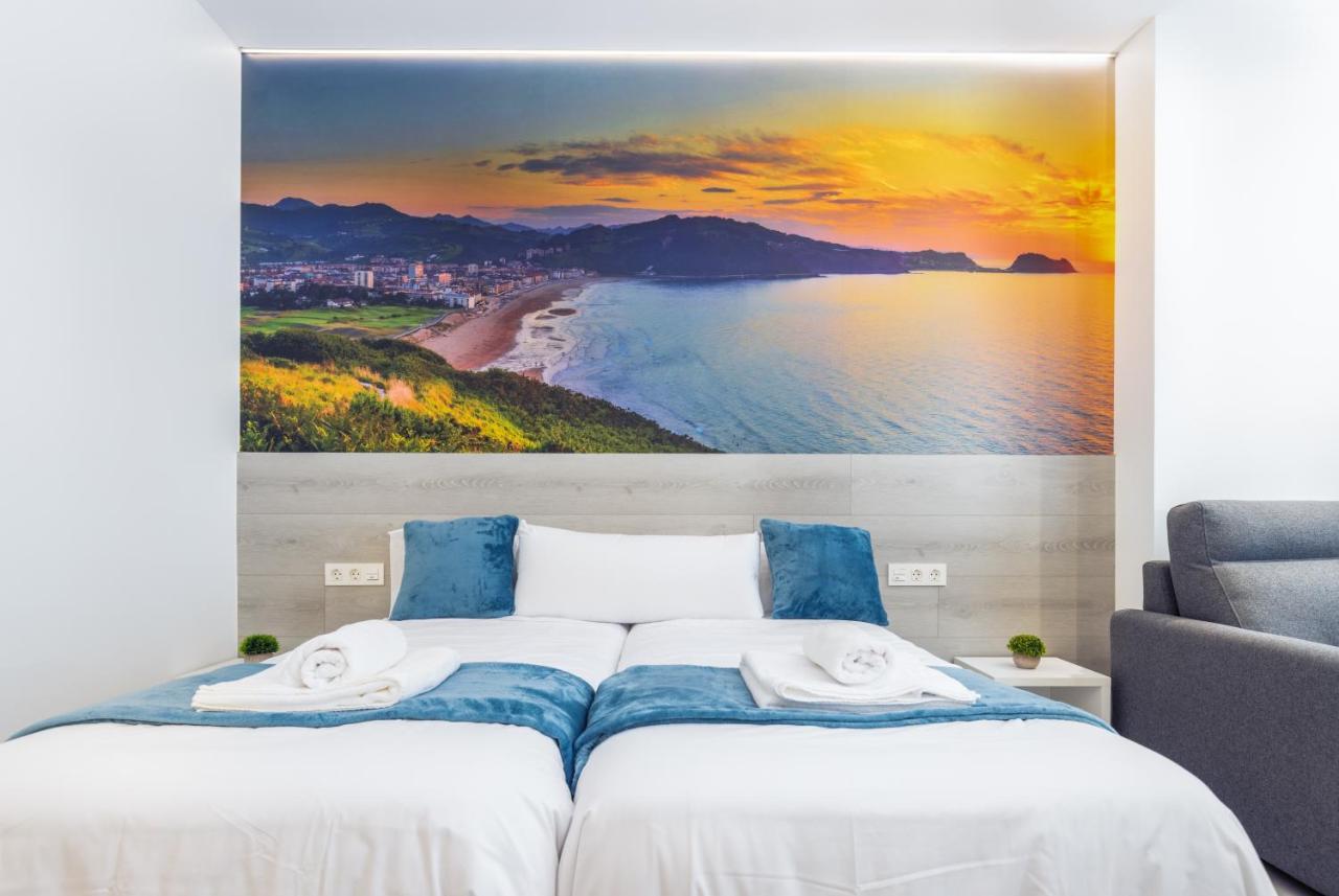 Santa Marina Apartamentuak Zarautz Bagian luar foto